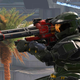 A Spartan wields a rocket launcher on Behemoth in Halo Infinite.